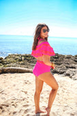 PREORDER-Soaking Up Sun Ruffle Swimsuit