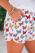 PREORDER-Social Butterfly Everyday Shorts - Jess Lea Boutique