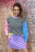 Solid Lavender Skort - Jess Lea Boutique
