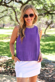 Solid White Skort - Jess Lea Boutique