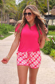Sorbet Summer Checkered Everyday Shorts - Jess Lea Boutique