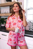 Spotted in Bloom Ruffle Pajama Set - Jess Lea Boutique