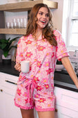 Spotted in Bloom Ruffle Pajama Set - Jess Lea Boutique