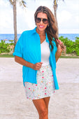 Spring Happy Blooms Skort - Jess Lea Boutique