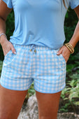 PREORDER-Springtime Gingham Everyday Shorts - Jess Lea Boutique