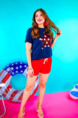 PREORDER-Star And Sparklers Sequin Top - Jess Lea Boutique