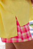 Summer Crush Plaid Skort - Jess Lea Boutique