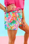 Summer Dreaming Tropical Shorts - Jess Lea Boutique