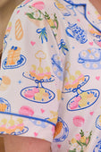 Sunday Brunch Ruffle Pajama Set - Jess Lea Boutique