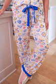 Sunday Brunch Ruffle Pajama Set - Jess Lea Boutique