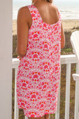 Sunlit Blossoms Sleeveless Dress - Jess Lea Boutique