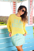 Sunrise Lightweight Sweater- Sun Kissed - Jess Lea Boutique