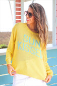 Sunrise Lightweight Sweater- Sun Kissed - Jess Lea Boutique