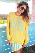 Sunrise Lightweight Sweater- Sun Kissed - Jess Lea Boutique