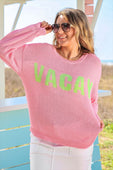 Sunrise Lightweight Sweater- Vacay - Jess Lea Boutique