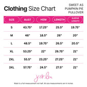 Sweet as Pumpkin Pie Luxe Pullover - Jess Lea Boutique