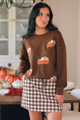 Sweet as Pumpkin Pie Luxe Pullover - Jess Lea Boutique