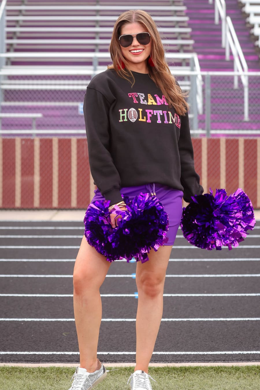 PREORDER-Team Halftime Patch Sweatshirt - Jess Lea Boutique