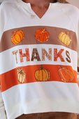 Thanks Pumpkin Pullover - Jess Lea Boutique