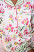 Timeless Petals Ruffle Pajama Set - Jess Lea Boutique