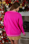 PREORDER- Tinsel Trees Relaxed Cardigan - Jess Lea Boutique