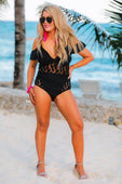 Too Chic One Piece Swimsuit - Jess Lea Boutique