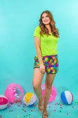 Totally Ausome Drawstring Everyday Shorts - Jess Lea Boutique