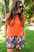 PREORDER-Totally Ausome Drawstring Everyday Shorts
