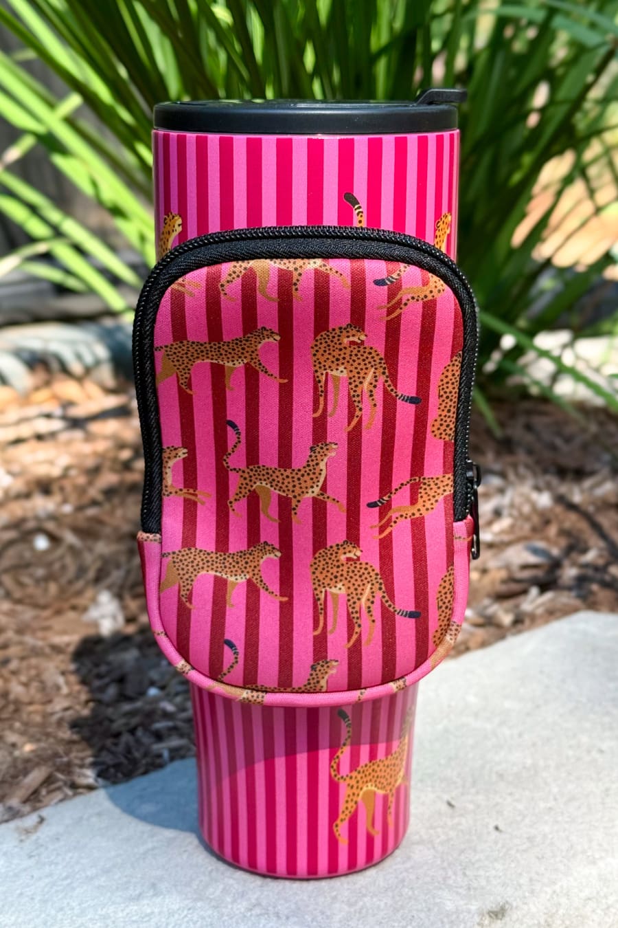 Tumbler Zip Pouch- Savanna Soirée - Jess Lea Boutique