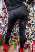 Valerie Velvet Leggings - Jess Lea Boutique