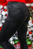 Valerie Velvet Leggings - Jess Lea Boutique