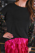 Vegas Lights Sequin Top - Jess Lea Boutique