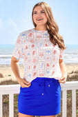 Weekend Waffle Tee- Coastal Vibes - Jess Lea Boutique