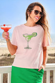 Weekend Waffle Tee- Margarita - Jess Lea Boutique