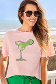 Weekend Waffle Tee- Margarita - Jess Lea Boutique
