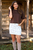 Western Nova Denim Skirt - Jess Lea Boutique