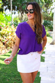 Whitney Woven Blouse - Jess Lea Boutique