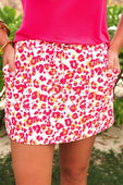Wild Crush Leopard Skort - Jess Lea Boutique