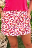 Wild Crush Leopard Skort - Jess Lea Boutique