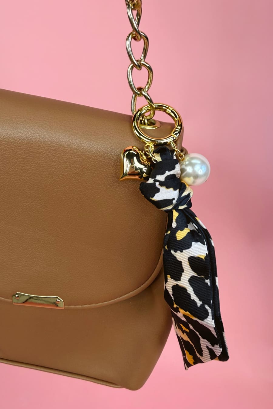 Wild Heart Scarf Bag Charm - Jess Lea Boutique