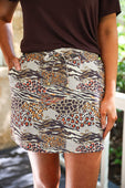 Wild Instincts Skort - Jess Lea Boutique
