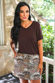 Wild Instincts Skort - Jess Lea Boutique