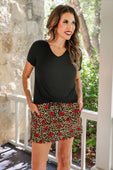 Wild Star Leopard Skort - Jess Lea Boutique
