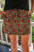Wild Star Leopard Skort - Jess Lea Boutique