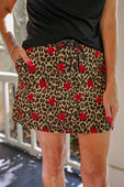 Wild Star Leopard Skort - Jess Lea Boutique