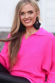 Zander Collared Sweater - Jess Lea Boutique
