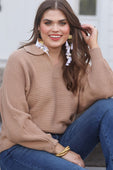 Zander Collared Sweater - Jess Lea Boutique