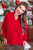 Zander Collared Sweater - Jess Lea Boutique
