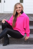 Zander Collared Sweater - Jess Lea Boutique