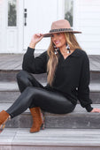 Zander Collared Sweater - Jess Lea Boutique